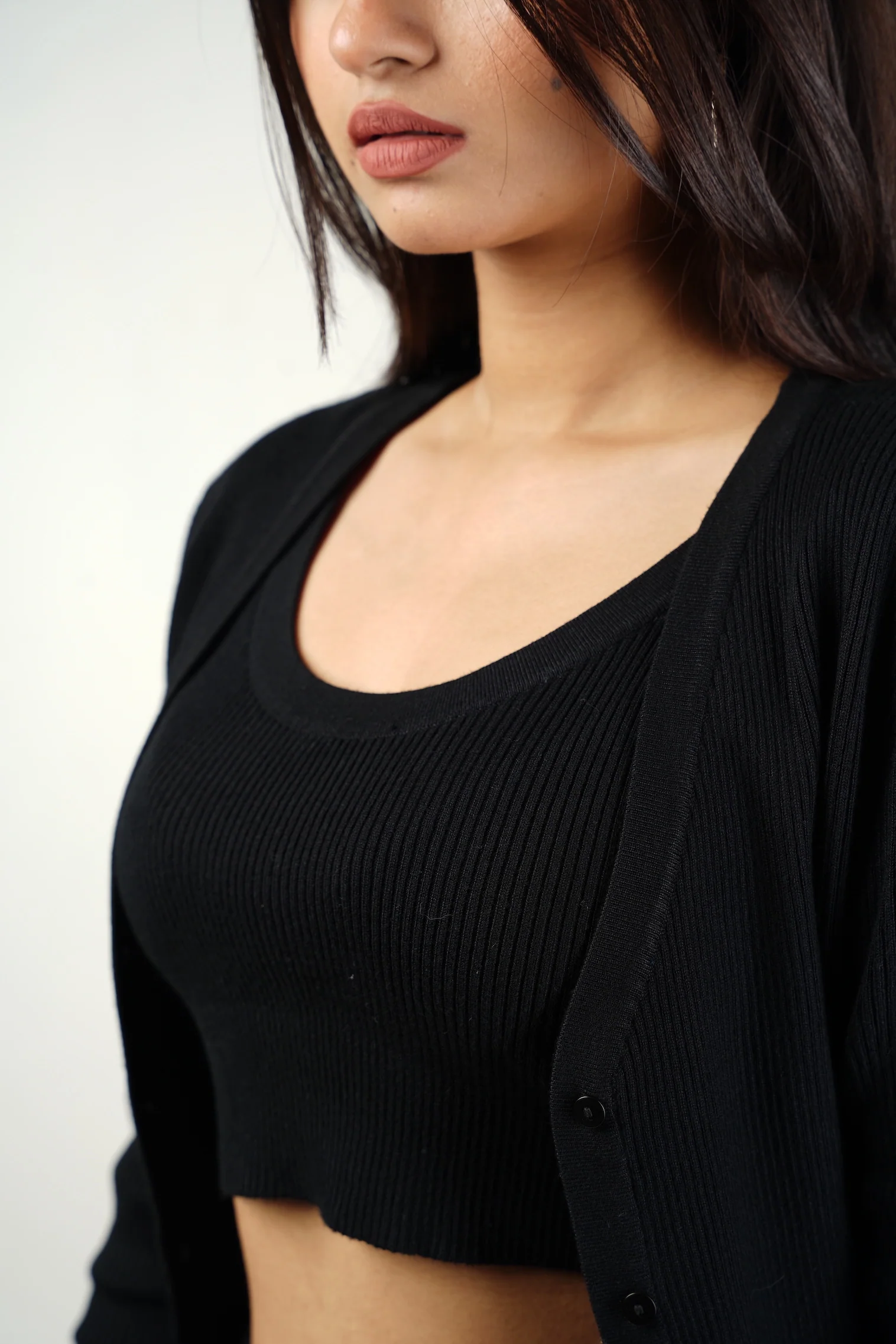 Jet Black 3-Piece Co-ord Set - Image 3