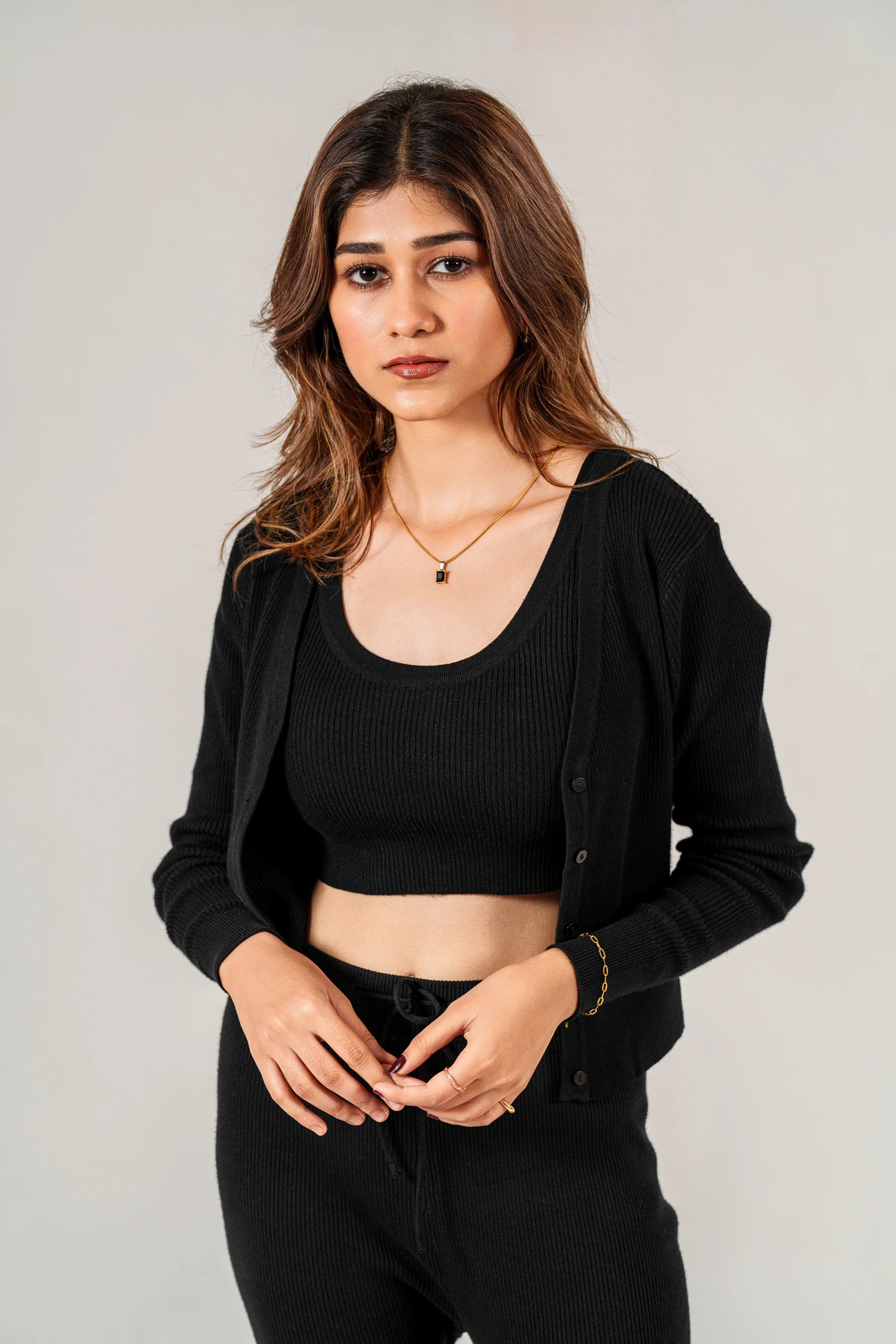 Jet Black 3-Piece Co-ord Set - Image 5