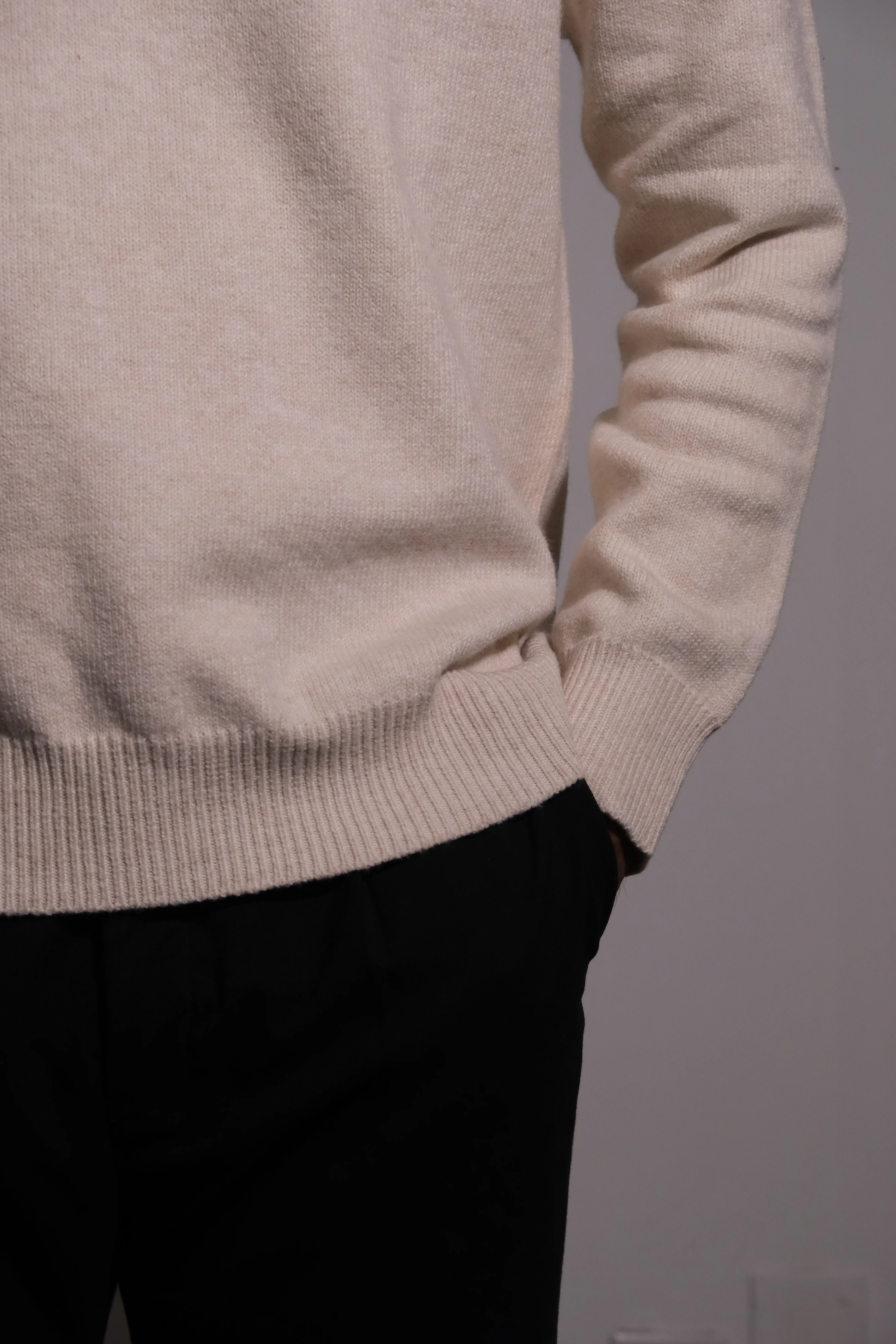 Jacob Textured Sand Polo - Image 6