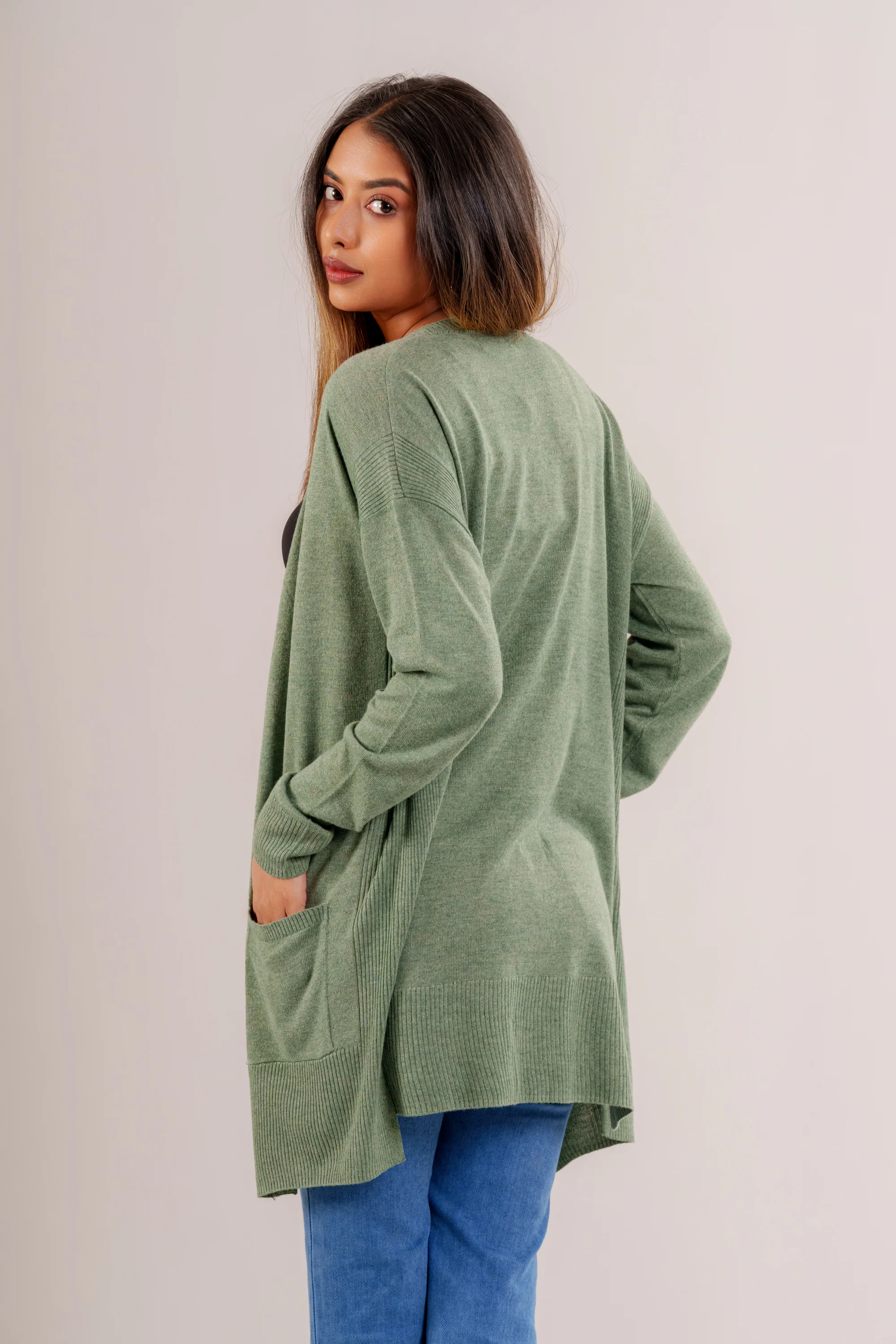 Seaweed Long Cardigan - Image 3
