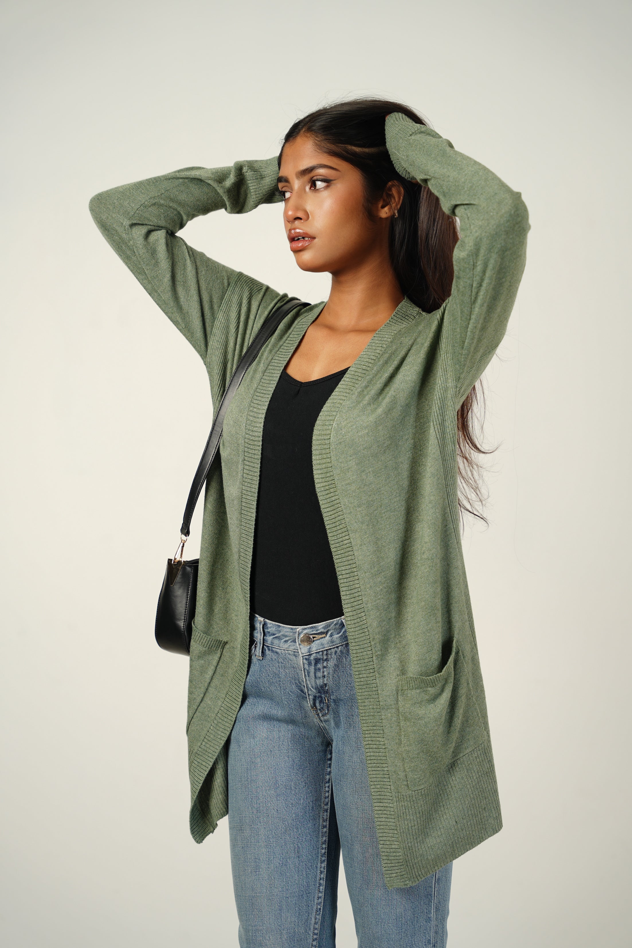 Seaweed Long Cardigan - Image 7